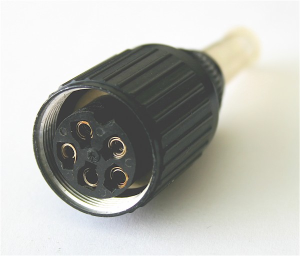 Amphenol Tuchel 5Pol Kabelbuchse T3084-002 NEU